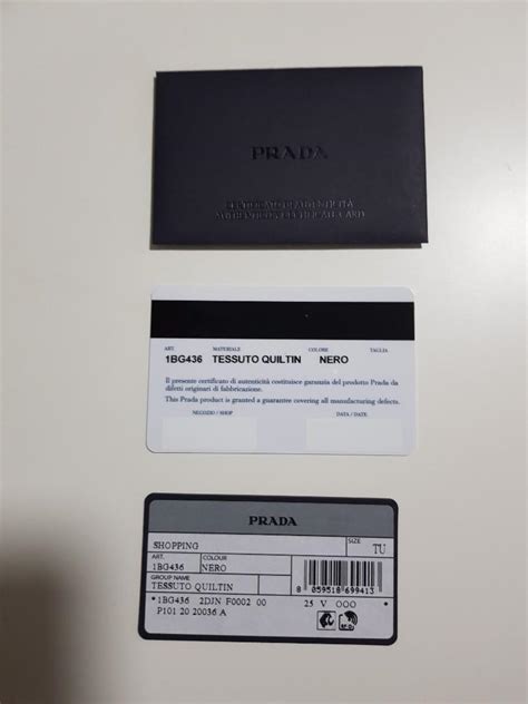 how can you tell if a prada is real|prada card authenticity check.